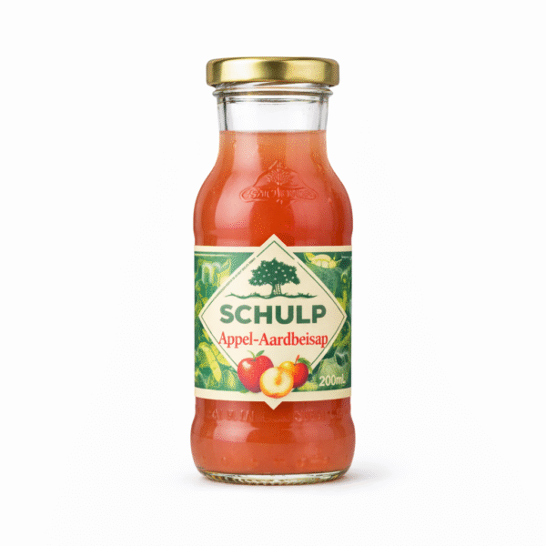 SCHULP APPEL-AARDBEISAP 200ml